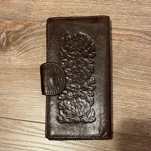 Cow leather wallet